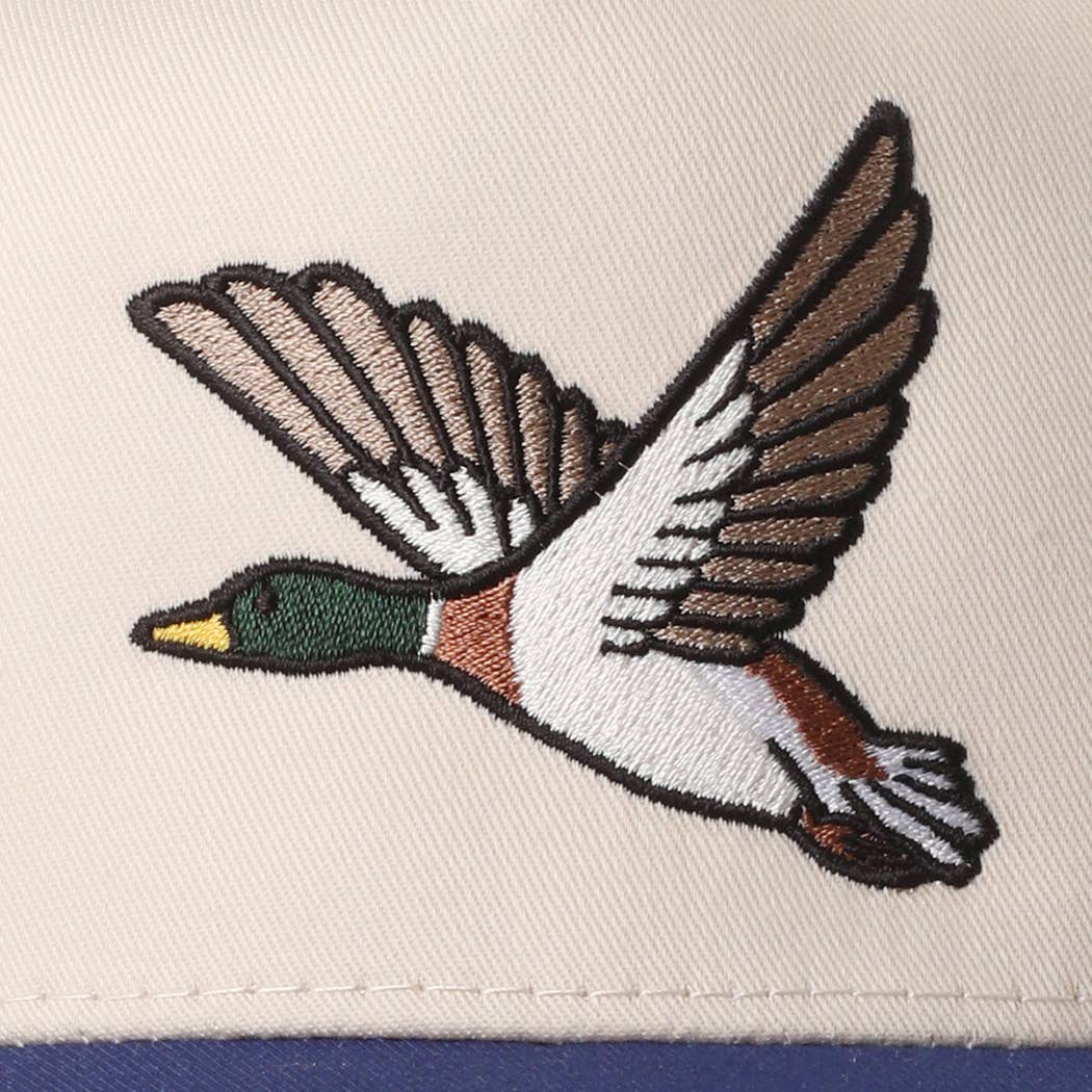 Flying Mallard Embroidered Trucker Hat