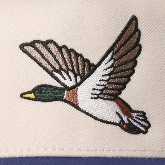 Flying Mallard Embroidered Trucker Hat