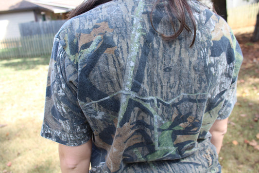Mossy Oak Break-Up Pocket Tee-Medium