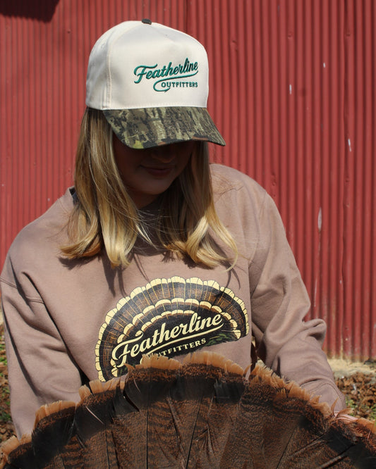 Featherline Mossy Oak Brim Hat