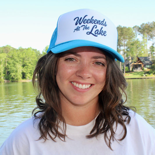 Weekends at the Lake Trucker Hat