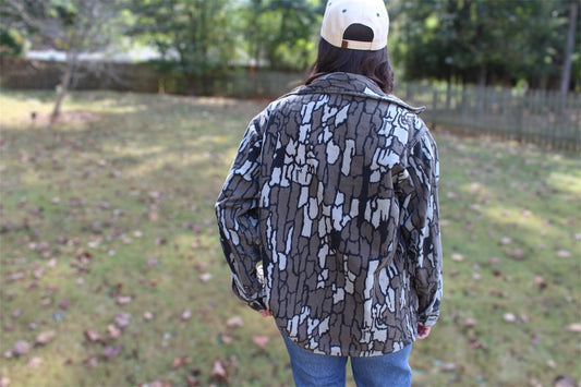 Mossy Oak Bottomland Button-Up Shirt-Medium