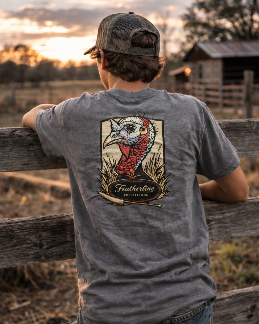 Youth Old Tom Portrait Short Sleeve