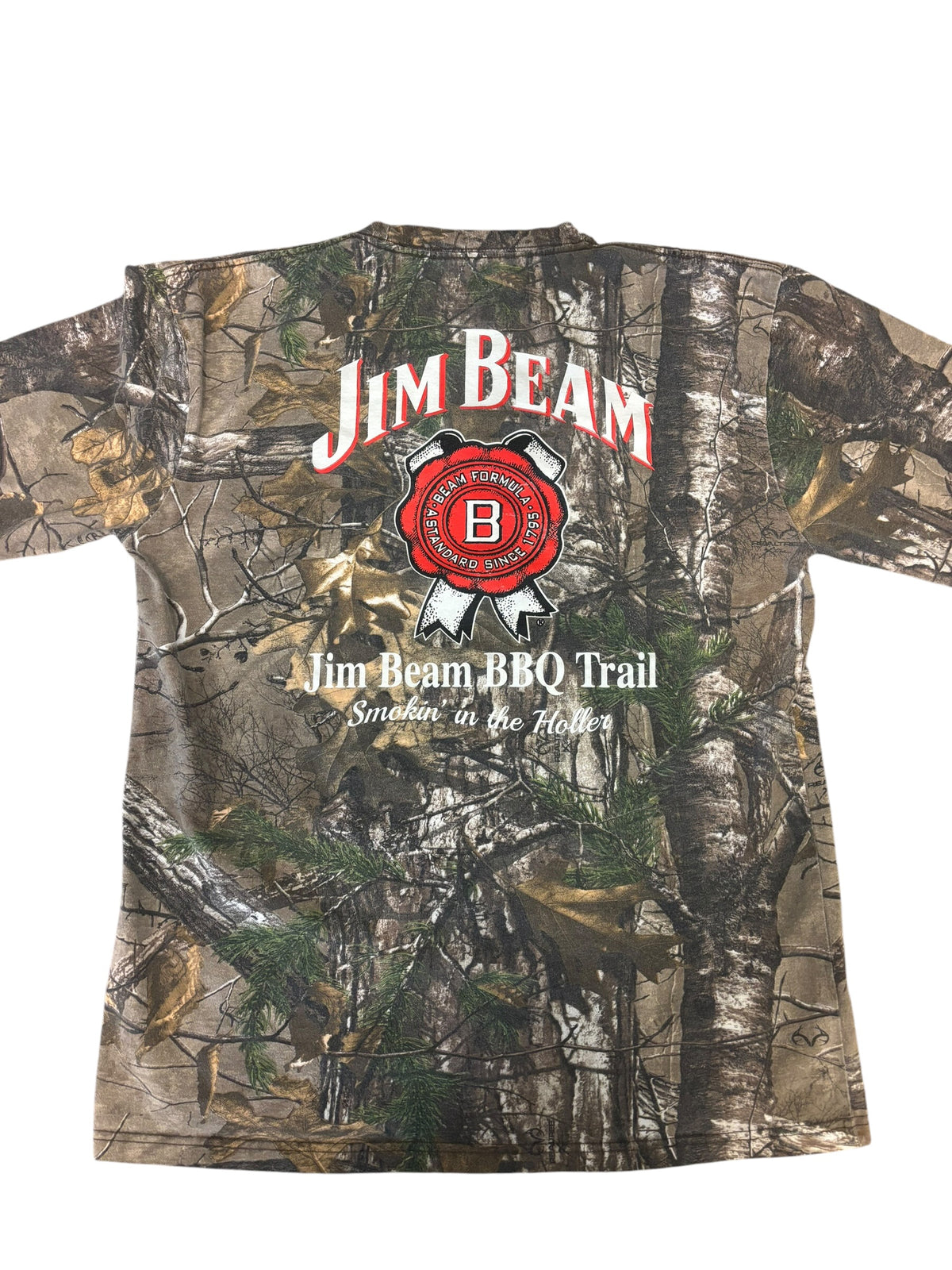 Vintage Jim Beam Camo Pocket Tee