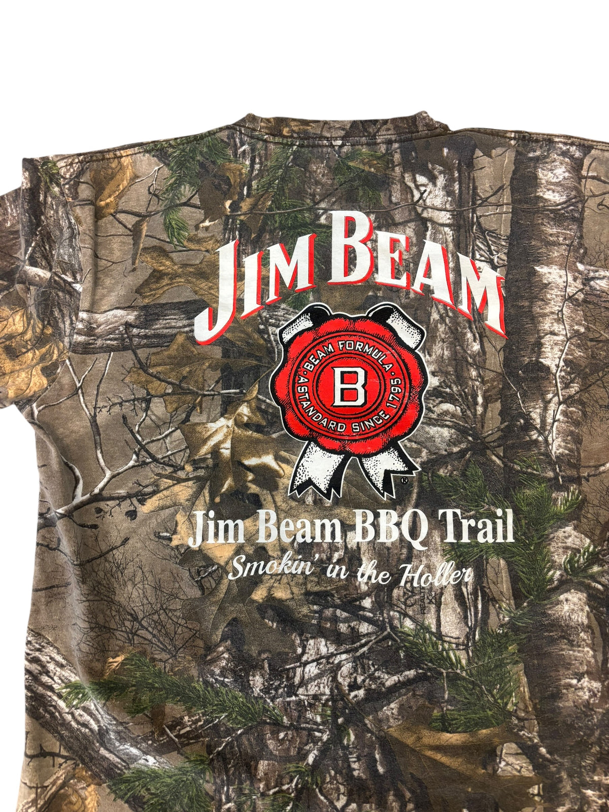 Vintage Jim Beam Camo Pocket Tee