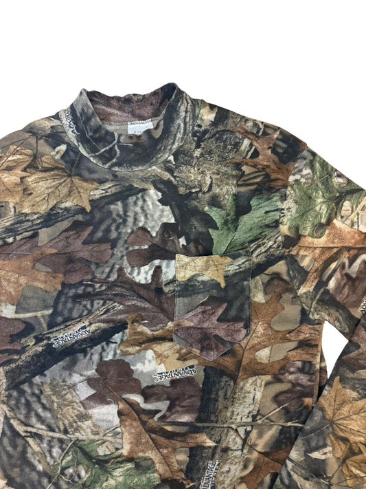Vintage Advantage Timber Camo Mockneck