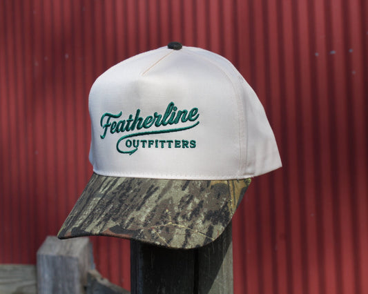 Featherline Mossy Oak Brim Hat