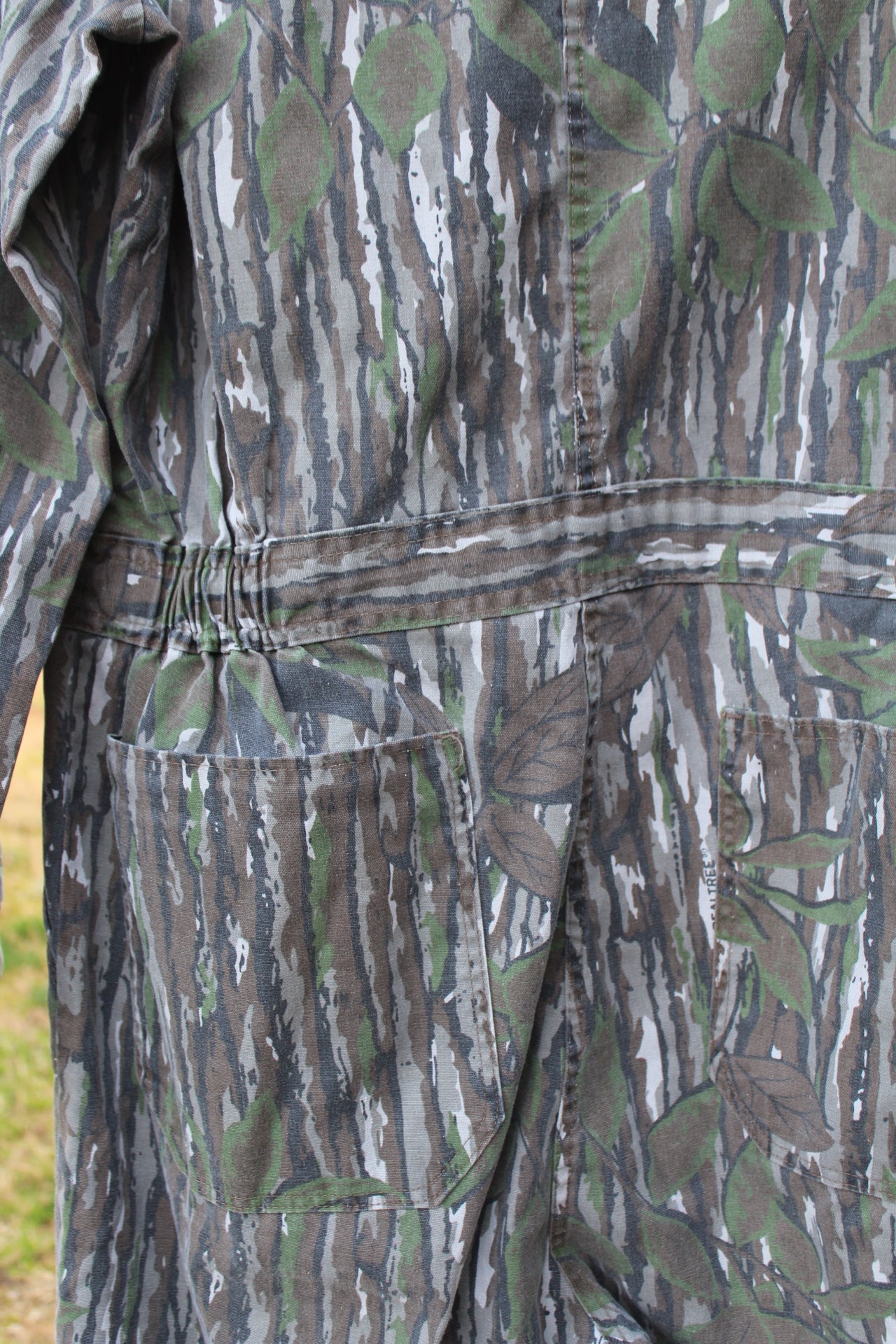 Vintage Cabela's Reeltree Camouflage Jumpsuit