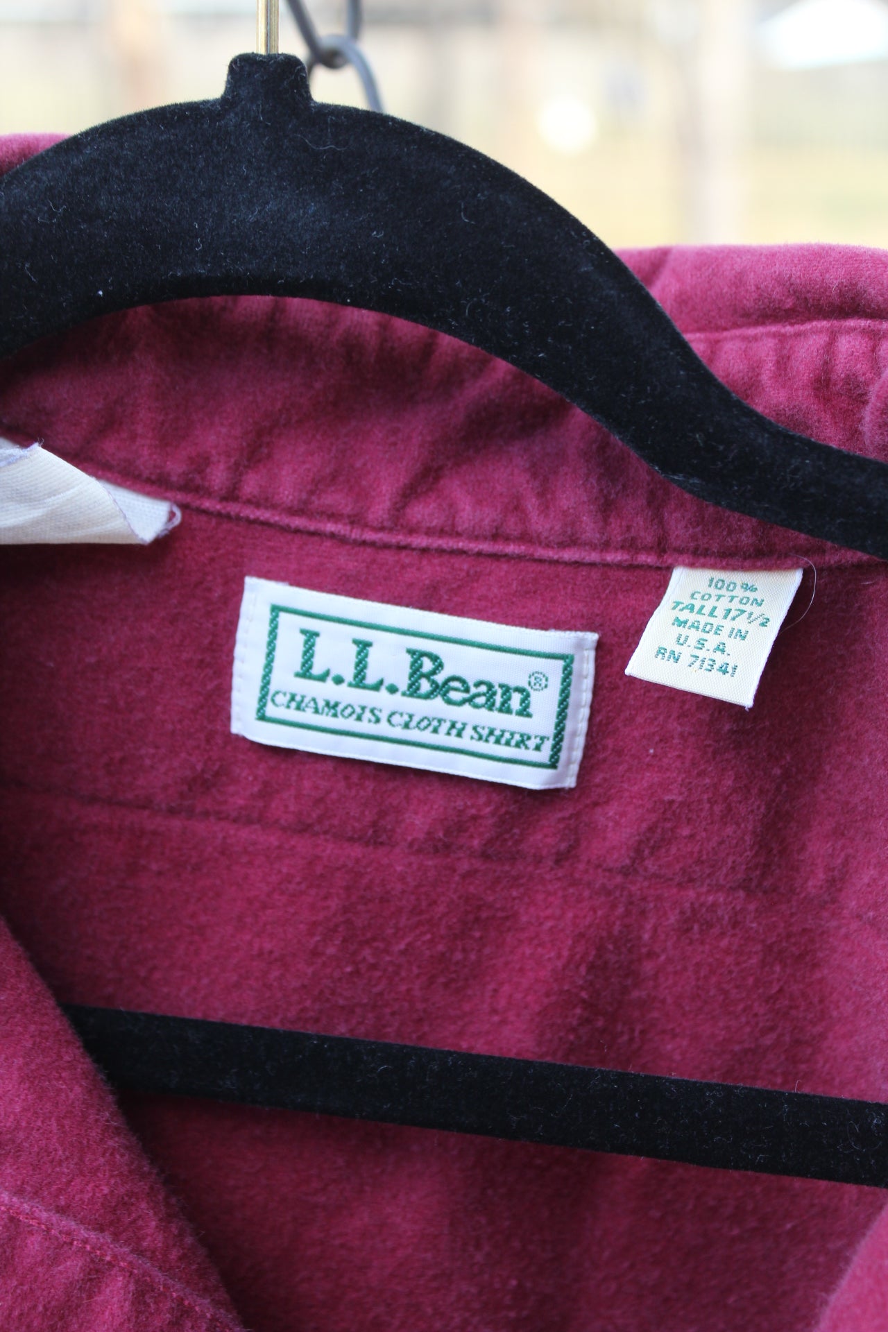 90s L.L. Bean Fly Fishing Embroidered Flannel