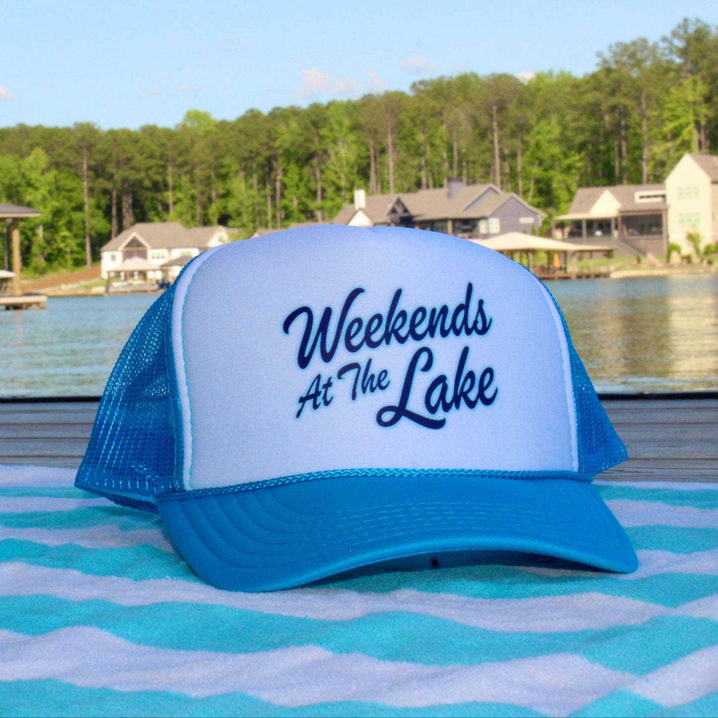 Weekends at the Lake Trucker Hat