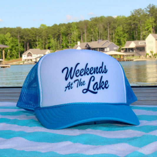 Weekends at the Lake Trucker Hat
