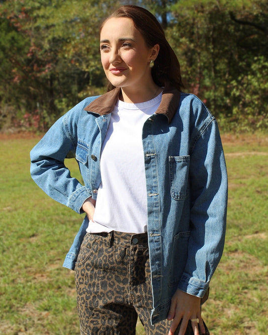 Cheetah Printed Cargo Pants