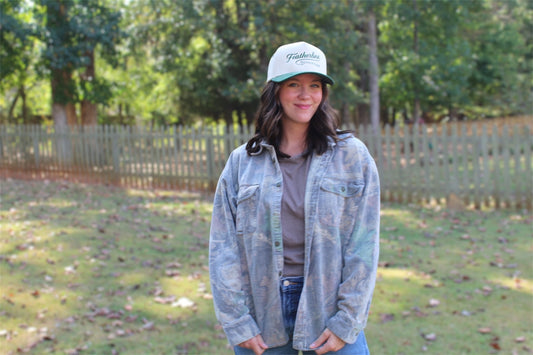 Cabela's Camo Field Overshirt-Large