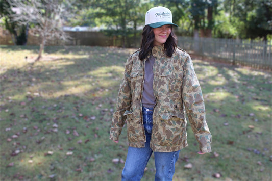 William Rast Duck Camo Field Jacket-Large