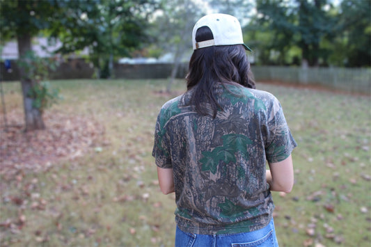 Advantage Timber Camo Pocket Tee-Large