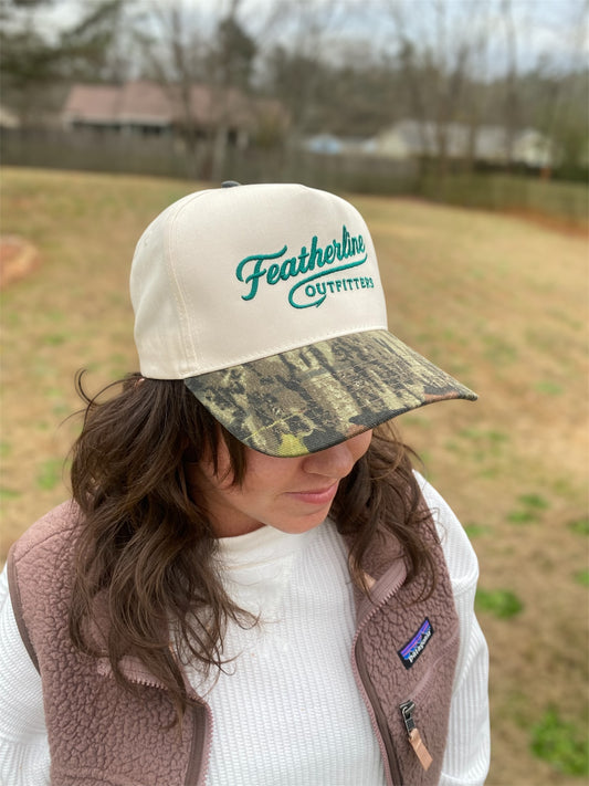Featherline Mossy Oak Brim Hat
