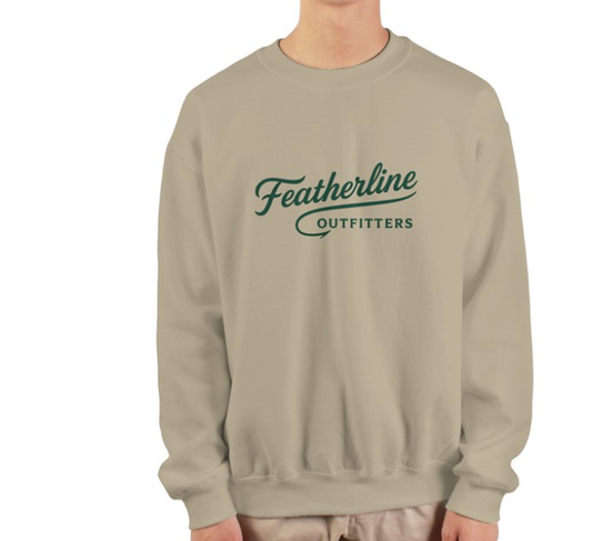 Coming Soon — Featherline Logo Crewneck